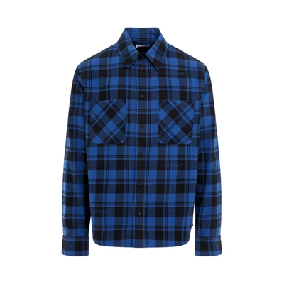 Off-white Check Flannel Shirts