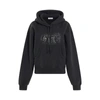 Off-white Spray-paint Logo Cotton Hoodie