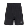 PALM ANGELS MONOGRAM EMBROIDERED TRACK SHORTS