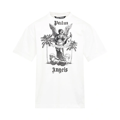 PALM ANGELS UNIVERSITY SLOGAN T-SHIRT