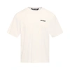 PALM ANGELS EMBROIDERED LOGO SLIM T-SHIRT
