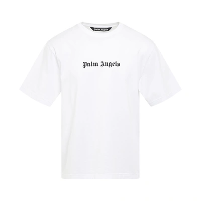 PALM ANGELS MEN'S CLASSIC LOGO SLIM T-SHIRT