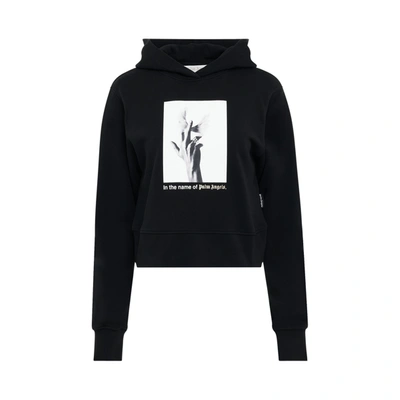 Palm Angels Wings Graphic Cotton Hoodie