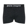 Palm Angels Logo-waistband Knitted Shorts