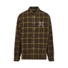 PALM ANGELS MONOGRAM CHECK SHIRT