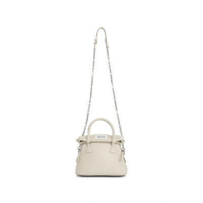 Maison Margiela Micro 5ac Bag In Neutral