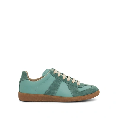 Maison Margiela Replica Low-top Trainers In Sea/green