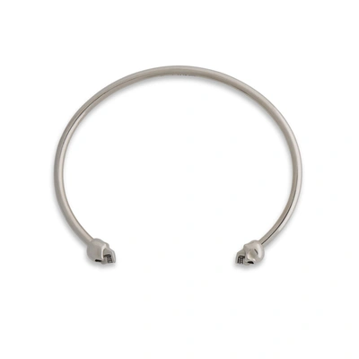 Alexander Mcqueen Thin Twin Bracelet In Blue