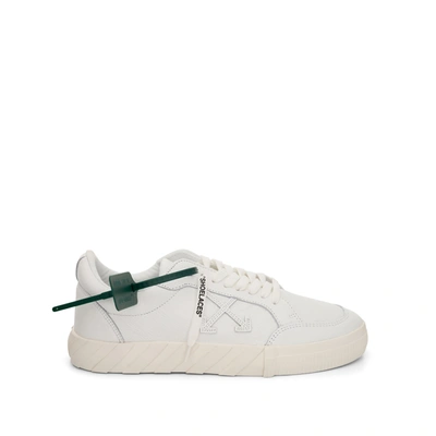 Off-white White Vulcanized Low Sneakers In White No Col