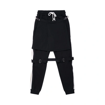 Facetasm Bondage Sweatpants Contrasting Stripe