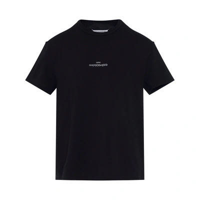 MAISON MARGIELA MEN'S UPSIDE DOWN LOGO T-SHIRT