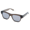G.o.d Seventeen Crystal Grey Sunglass With Grey Flash Lens