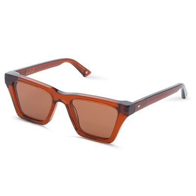 G.o.d Twenty Root Beer Sunglass With Brown Lens