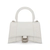 Balenciaga Hourglass Xs Croco Embossed Bag