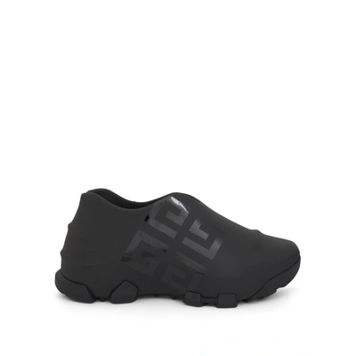 Givenchy Black Monumental Mallow Sneakers In 001 Black
