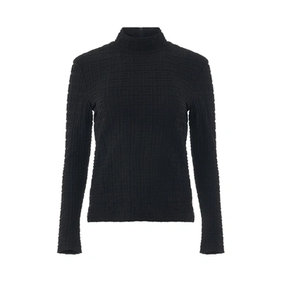Givenchy 4g Jacquard Cyclist Long Sleeve Top