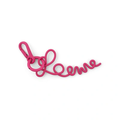 Loewe Signature Charm In Pink