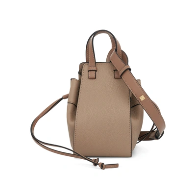 Loewe Mini Hammock Drawstring In Brown