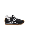 Loewe Flow Runner Suede-trimmed Sneakers