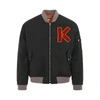 Kenzo Cotton Embroidered-logo Bomber Jacket