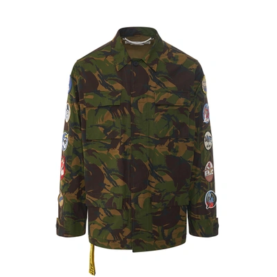 Off-white Camouflage Patch Field Jacket