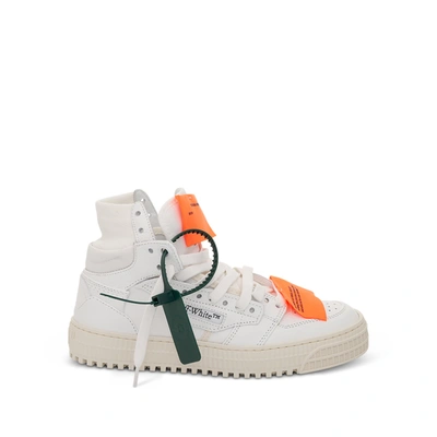 Off-white 3.0 Off Court Leather Sneakers In White