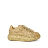 Alexander Mcqueen Larry Oversized Heel Glitter Sneaker