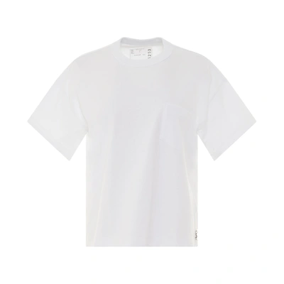 Sacai S Studs Cotton Jersey T-shirt