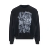 We11 Done We11done Graphic Printed Crewneck Sweatshirt