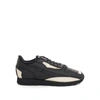 Maison Margiela Project 0 Cl Memory Of V2 Shell-trimmed Leather Sneakers