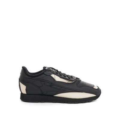 Maison Margiela Mm X Reebok - Club C Memory Of Low-top Sneakers In Black