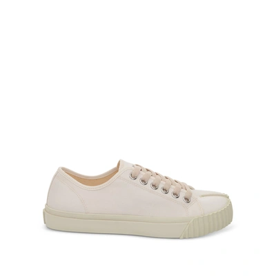 Maison Margiela Tabi Canvas Sneakers In Neutrals