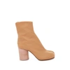 Maison Margiela Tabi 60 Calf Leather Ankle Boots