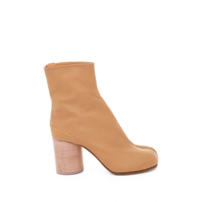 MAISON MARGIELA WOMEN'S TABI ANKLE BOOTS 8CM HEEL
