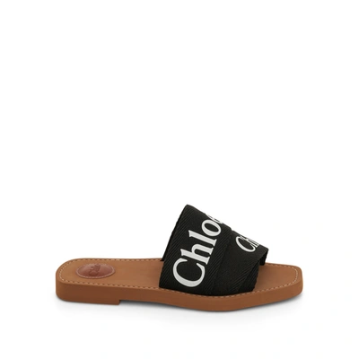 CHLOÉ WOODY FLAT MULE