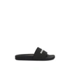 BALENCIAGA 3D LOGO RUBBER POOL SLIDE SANDAL