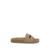 BALENCIAGA 3D LOGO POOL SLIDE SANDAL