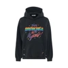 Balenciaga Logo Typographic-print Splatter Paint Hoodie