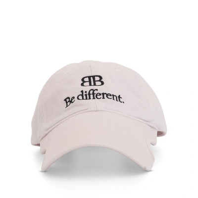 Balenciaga Women's Be Different Cap In White