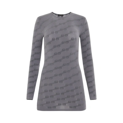 Balenciaga Bb Licensing Top In Gray