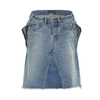 Balenciaga Sleeveless Denim Asymmetrical Top