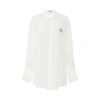 Balenciaga Light Silk Crepe Fluid Blouse