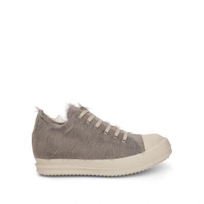 Rick Owens Strobe Low Top Fur Sneaker