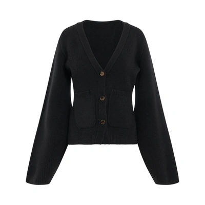 KHAITE WOMEN'S SCARLET CARDIGAN