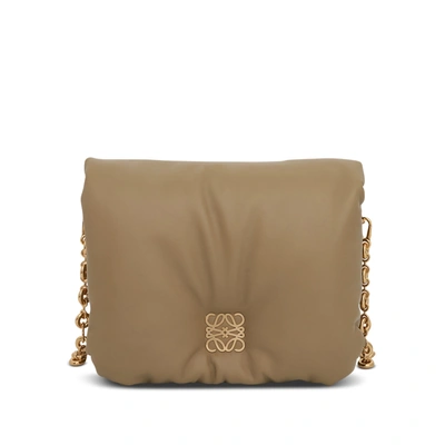 Loewe Puffer Goya Bag In Brown