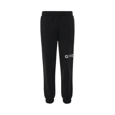 Givenchy Pantaloni Da Jogging Slim  Archetype In Black