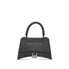Balenciaga Hourglass Small Croco Embossed Bag