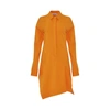 Off-white Jer Short Panel Shirt Dress