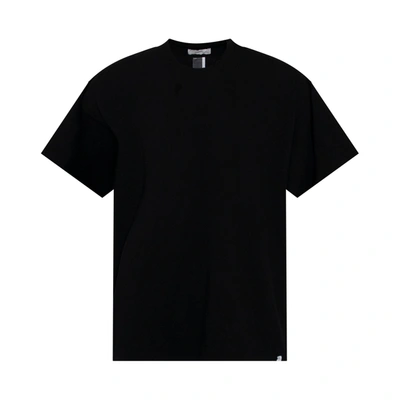 Facetasm Rib Big T-shirt In Black