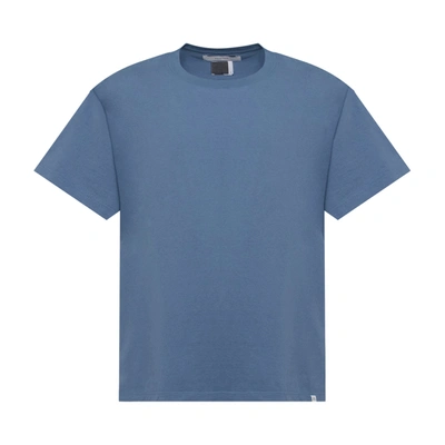 Facetasm Rib Big T-shirt In Blue